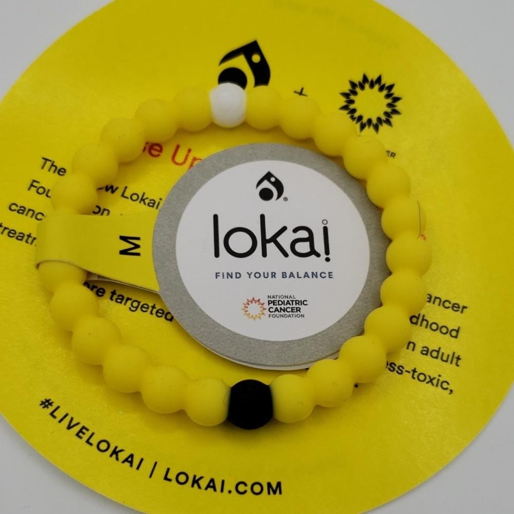NWT Yellow LOKAI bracelet medium